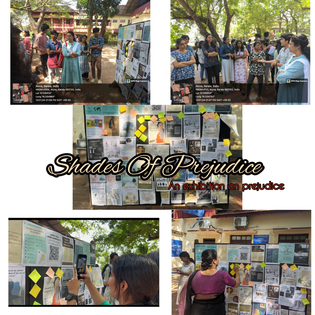 Exhibition on the topic ‘Prejudice’